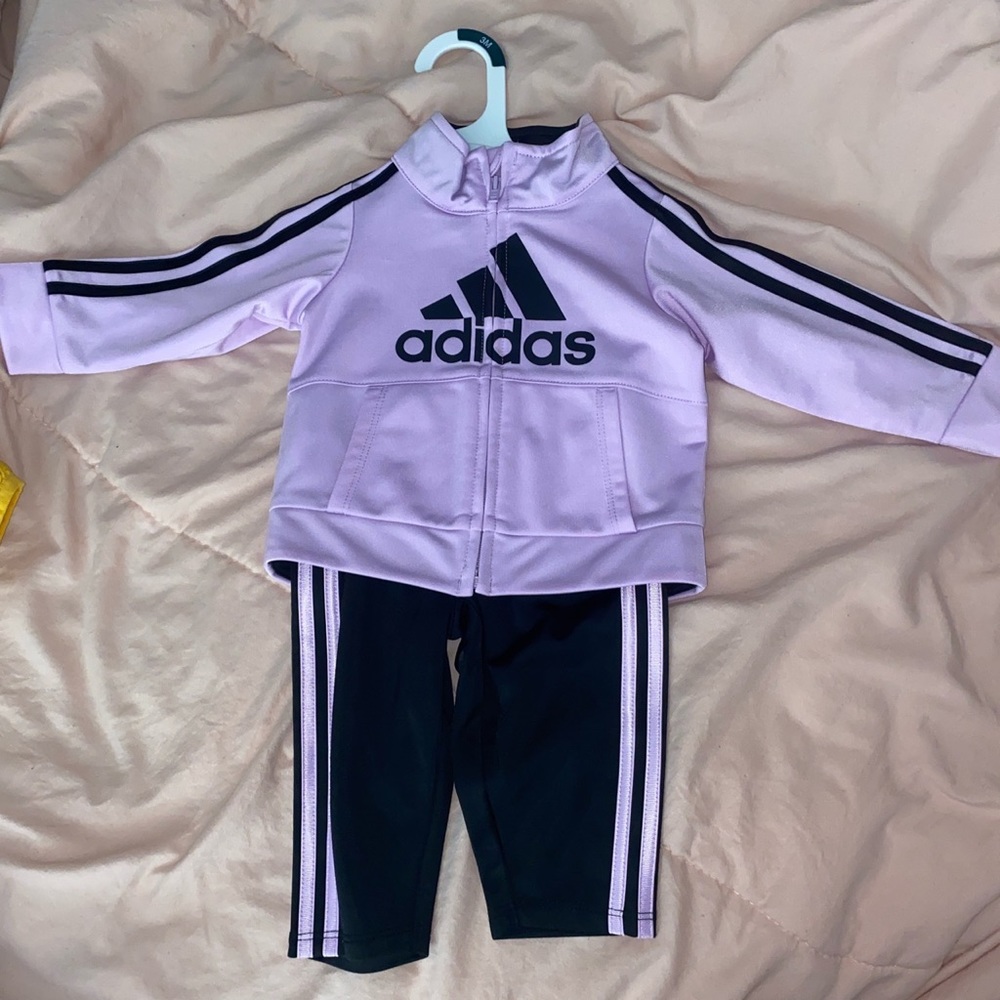 Babygirl adidas tracksuit